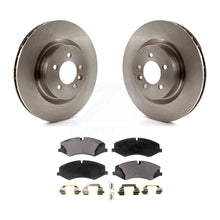 Charger l&#39;image dans la galerie, Front Disc Brake Rotors Ceramic Pad Kit For Land Rover Range Sport LR4 Discovery