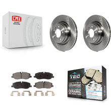 Charger l'image dans la galerie, Front Brake Rotor Ceramic Pad Kit For 06-09 Land Rover Range Naturally Aspirated