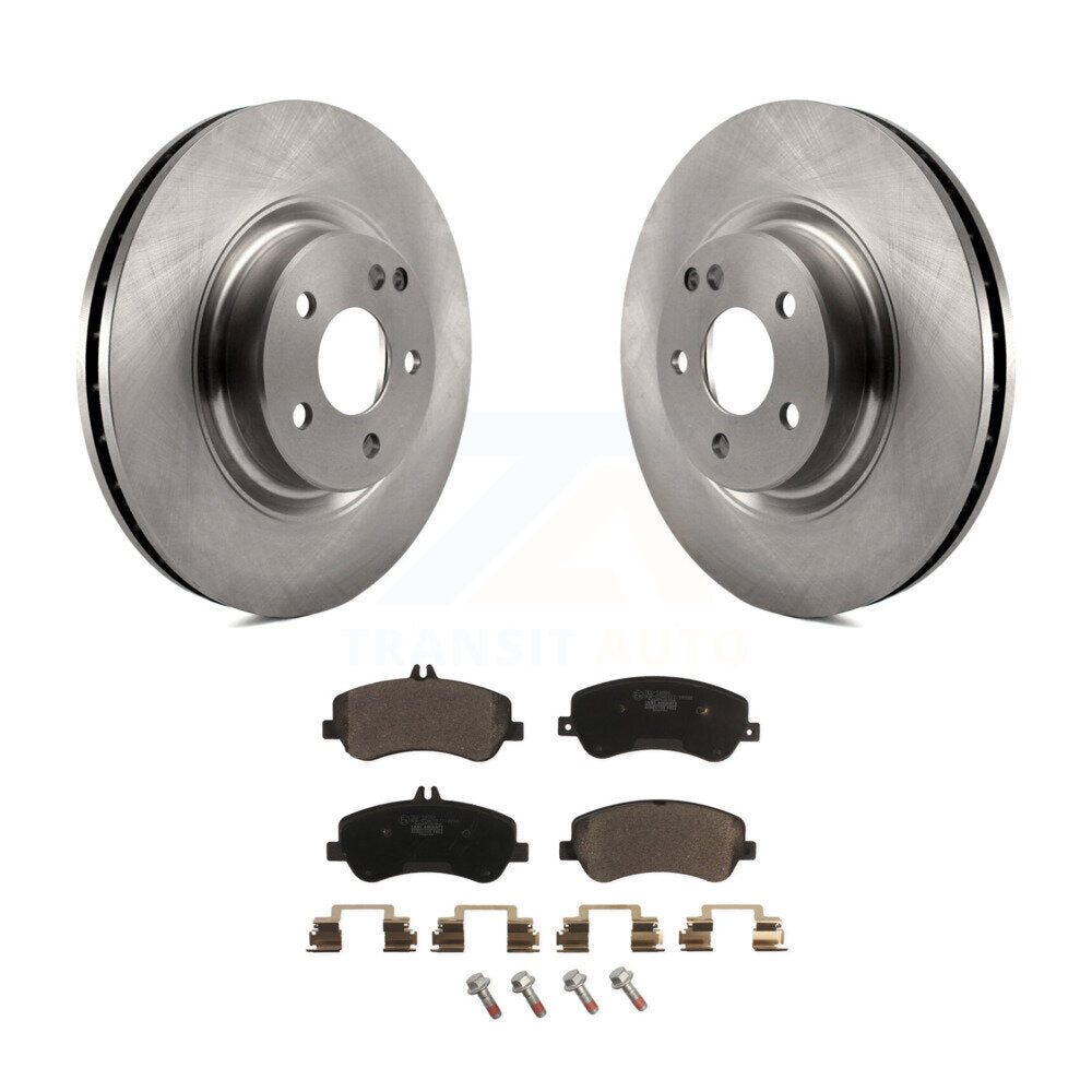 Front Disc Brake Rotors And Ceramic Pads Kit For Mercedes-Benz GLK350 GLK250