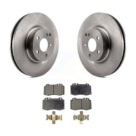 Front Disc Brake Rotors And Ceramic Pad Kit For Mercedes-Benz CLS550 CLS500 E550