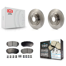 Load image into Gallery viewer, [Front] 2007-2015 Mazda CX-9 Premium OE Brake Rotors &amp; Ceramic Pads Kit For Max Braking