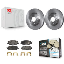 Load image into Gallery viewer, [Front] 2007-2009 Hyundai Santa Fe Premium OE Brake Rotors &amp; Ceramic Pads Kit For Max Braking