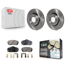 Load image into Gallery viewer, [Front] 2007-2009 Kia Rondo Premium OE Brake Rotors &amp; Ceramic Pads Kit For Max Braking