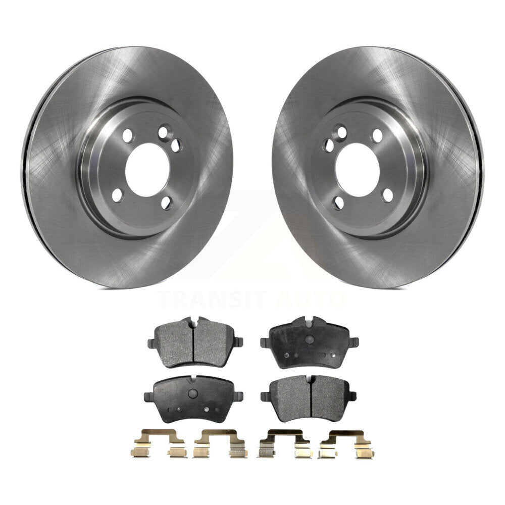 Front Disc Brake Rotors And Ceramic Pads Kit For Mini Cooper Countryman