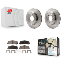 Charger l'image dans la galerie, Front Brake Rotor And Ceramic Pad Kit For Nissan TITAN Armada INFINITI QX80 QX56