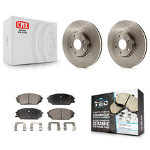 Load image into Gallery viewer, [Front] 2007-2012 Hyundai Veracruz Premium OE Brake Rotors &amp; Ceramic Pads Kit For Max Braking
