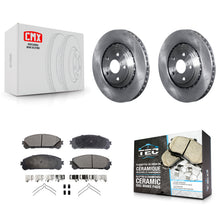 Load image into Gallery viewer, Front Brake Rotor Ceramic Pad Kit For Toyota Highlander Sienna Lexus RX350 NX300