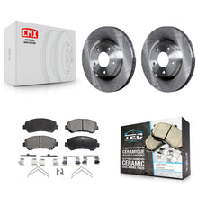 Charger l'image dans la galerie, Front Disc Brake Rotors And Ceramic Pads Kit For Nissan Rogue Select