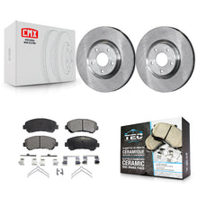 Load image into Gallery viewer, Front Disc Brake Rotors And Ceramic Pads Kit For Nissan Sentra Juke