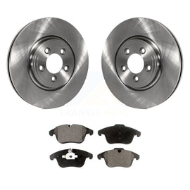 Front Disc Brake Rotor & Ceramic Pad Kit For Jaguar XF S-Type XK XJ8 Vanden Plas