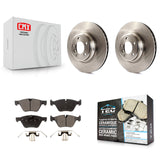 [Front] 2007 BMW 335xi Premium OE Brake Rotors & Ceramic Pads Kit For Max Braking