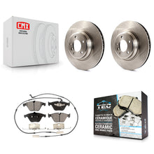 Charger l'image dans la galerie, Front Disc Brake Rotor &amp; Ceramic Pad Kit For BMW 335i xDrive X1 335d 335xi 335is