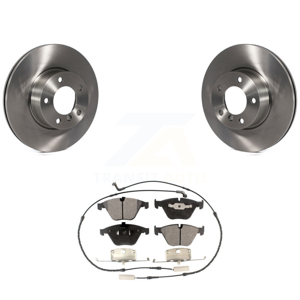 Front Disc Brake Rotors And Ceramic Pads Kit For BMW 328i xDrive X1 328xi 323i