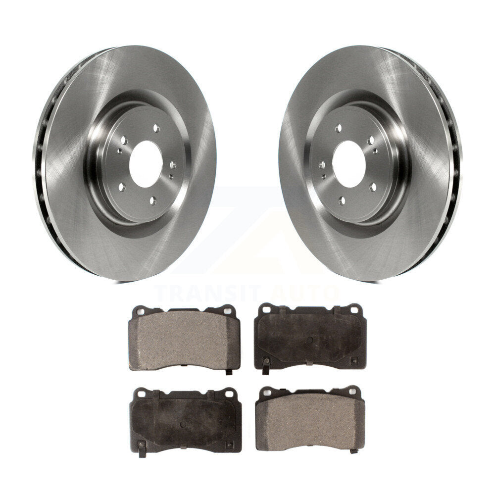 Front Disc Brake Rotors And Ceramic Pads Kit For Mitsubishi Lancer