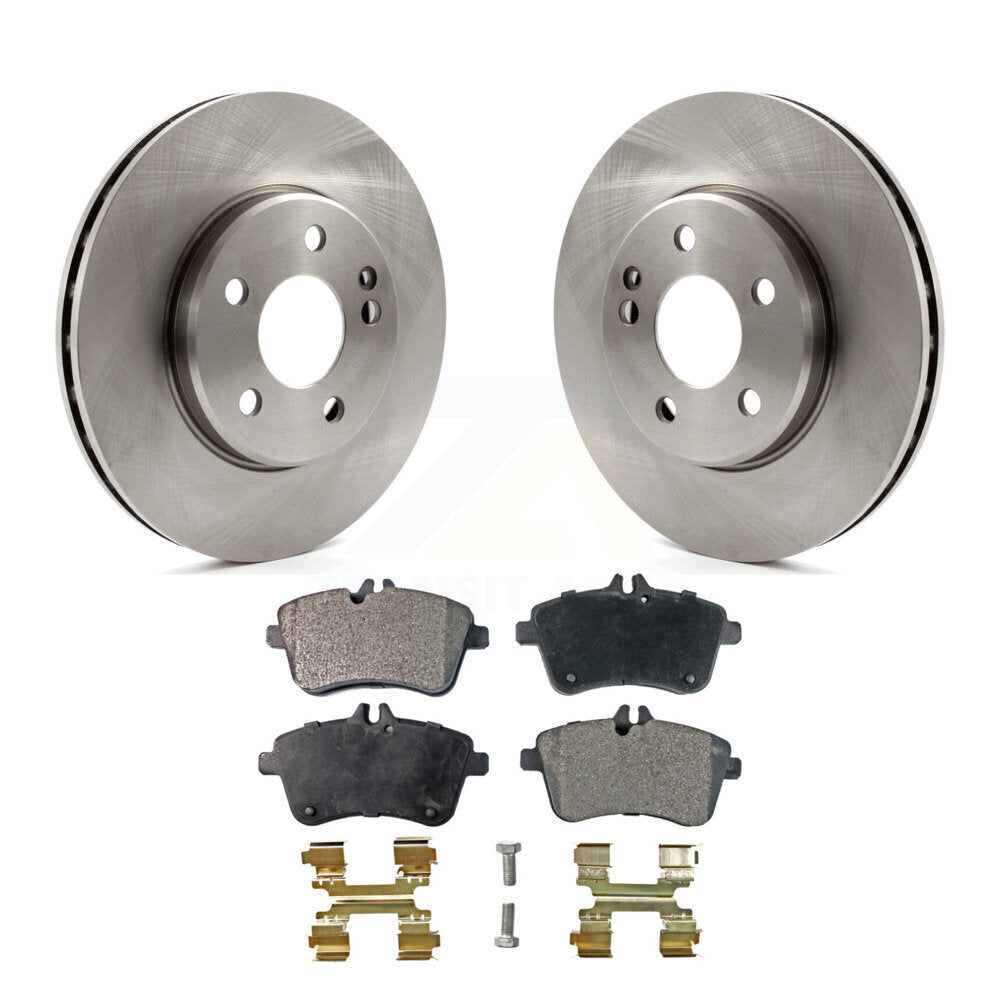 Front Disc Brake Rotors And Ceramic Pads Kit For 2006-2011 Mercedes-Benz B200