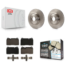 Load image into Gallery viewer, Front Disc Brake Rotors And Ceramic Pads Kit For Audi Q5