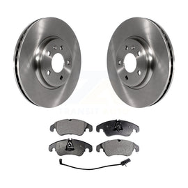 Front Disc Brake Rotors And Ceramic Pads Kit For Audi A4 Quattro Q5 A5 allroad