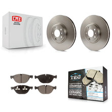 Load image into Gallery viewer, Front Disc Brake Rotors And Ceramic Pads Kit For BMW X5 X6 xDrive50i