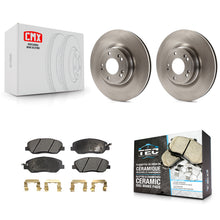 Load image into Gallery viewer, [Front] 2009-2011 Hyundai Genesis 3.8L Premium OE Brake Rotors &amp; Ceramic Pads Kit For Max Braking