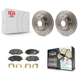 [Front] 2009-2011 Hyundai Genesis 3.8L Premium OE Brake Rotors & Ceramic Pads Kit For Max Braking