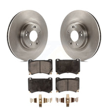 Charger l&#39;image dans la galerie, Front Disc Brake Rotors And Ceramic Pads Kit For Hyundai Genesis