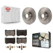 Load image into Gallery viewer, Front Disc Brake Rotors And Ceramic Pads Kit For Hyundai Genesis