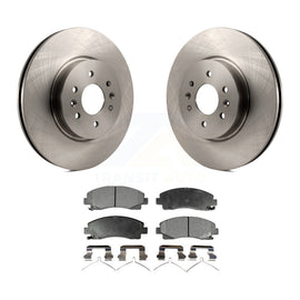 [Front] 2009-2014 Acura TL Premium OE Brake Rotors & Ceramic Pads Kit For Max Braking