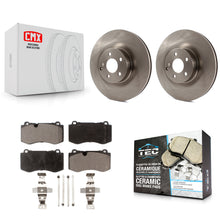 Charger l'image dans la galerie, Front Brake Rotor &amp; Ceramic Pad Kit For Mercedes-Benz S550 SL550 CL550 S600 S400