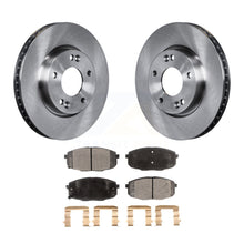 Load image into Gallery viewer, Front Disc Brake Rotors And Ceramic Pads Kit For Kia Forte Koup Forte5