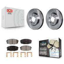 Charger l'image dans la galerie, Front Disc Brake Rotors And Ceramic Pads Kit For Kia Forte Koup Forte5