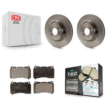 Load image into Gallery viewer, Front Disc Brake Rotors And Ceramic Pads Kit For Hyundai Genesis Coupe