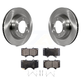 [Front] 2010-2023 Toyota 4Runner Lexus GX460 Premium OE Brake Rotors & Ceramic Pads Kit For Max Braking