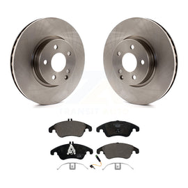 Front Brake Rotor And Ceramic Pad Kit For Mercedes-Benz E350 C300 C350 E400 E250