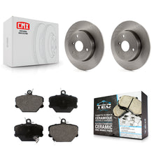 Load image into Gallery viewer, Front Disc Brake Rotors And Ceramic Pads Kit For Smart Fortwo