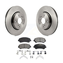 Charger l&#39;image dans la galerie, Front Disc Brake Rotors And Ceramic Pads Kit For 2010-2013 Suzuki Kizashi