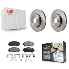 Load image into Gallery viewer, [Front] 2010-2013 Suzuki Kizashi Premium OE Brake Rotors &amp; Ceramic Pads Kit For Max Braking