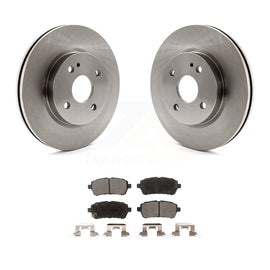 [Front] 2011-2014 Mazda 2 Premium OE Brake Rotors & Ceramic Pads Kit For Max Braking