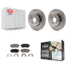 Charger l'image dans la galerie, [Front] 2011-2014 Mazda 2 Premium OE Brake Rotors &amp; Ceramic Pads Kit For Max Braking