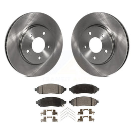 Front Brake Rotor & Ceramic Pad Kit For Nissan NV200 LEAF Chevrolet City Express