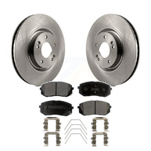 Load image into Gallery viewer, Front Disc Brake Rotors And Ceramic Pads Kit For Hyundai Sonata Kia Optima