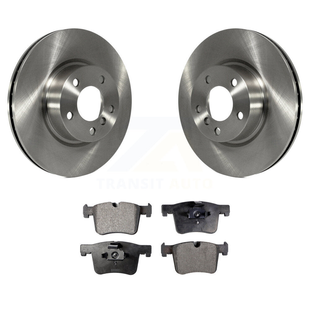 Front Disc Brake Rotors And Ceramic Pads Kit For BMW X3 X4