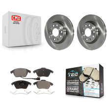 Load image into Gallery viewer, Front Disc Brake Rotors And Ceramic Pads Kit For Volkswagen GTI Audi A3 Quattro