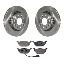 Front Brake Rotor Ceramic Pad Kit For Volkswagen Jetta With 280mm Diameter