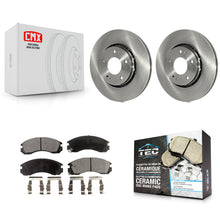 Load image into Gallery viewer, Front Disc Brake Rotors And Ceramic Pads Kit For Mitsubishi Lancer