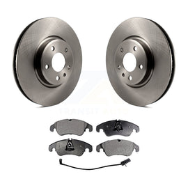 Front Brake Rotor And Ceramic Pad Kit For Audi A4 Q5 A5 Quattro A7 allroad A6 S5