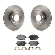 Load image into Gallery viewer, Front Disc Brake Rotors And Ceramic Pads Kit For Mini Cooper Countryman Paceman