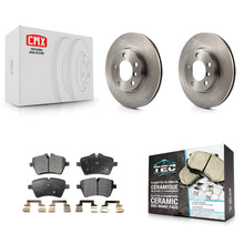 Charger l'image dans la galerie, Front Disc Brake Rotors And Ceramic Pads Kit For Mini Cooper Countryman Paceman