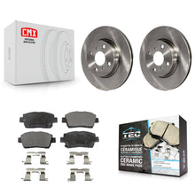 Load image into Gallery viewer, Front Disc Brake Rotors And Ceramic Pads Kit For Scion iQ