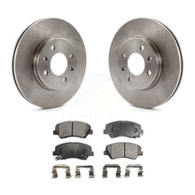 Load image into Gallery viewer, Front Disc Brake Rotors And Ceramic Pads Kit For Hyundai Accent Kia Rio