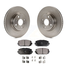 Load image into Gallery viewer, Front Disc Brake Rotors And Ceramic Pads Kit For Toyota Yaris